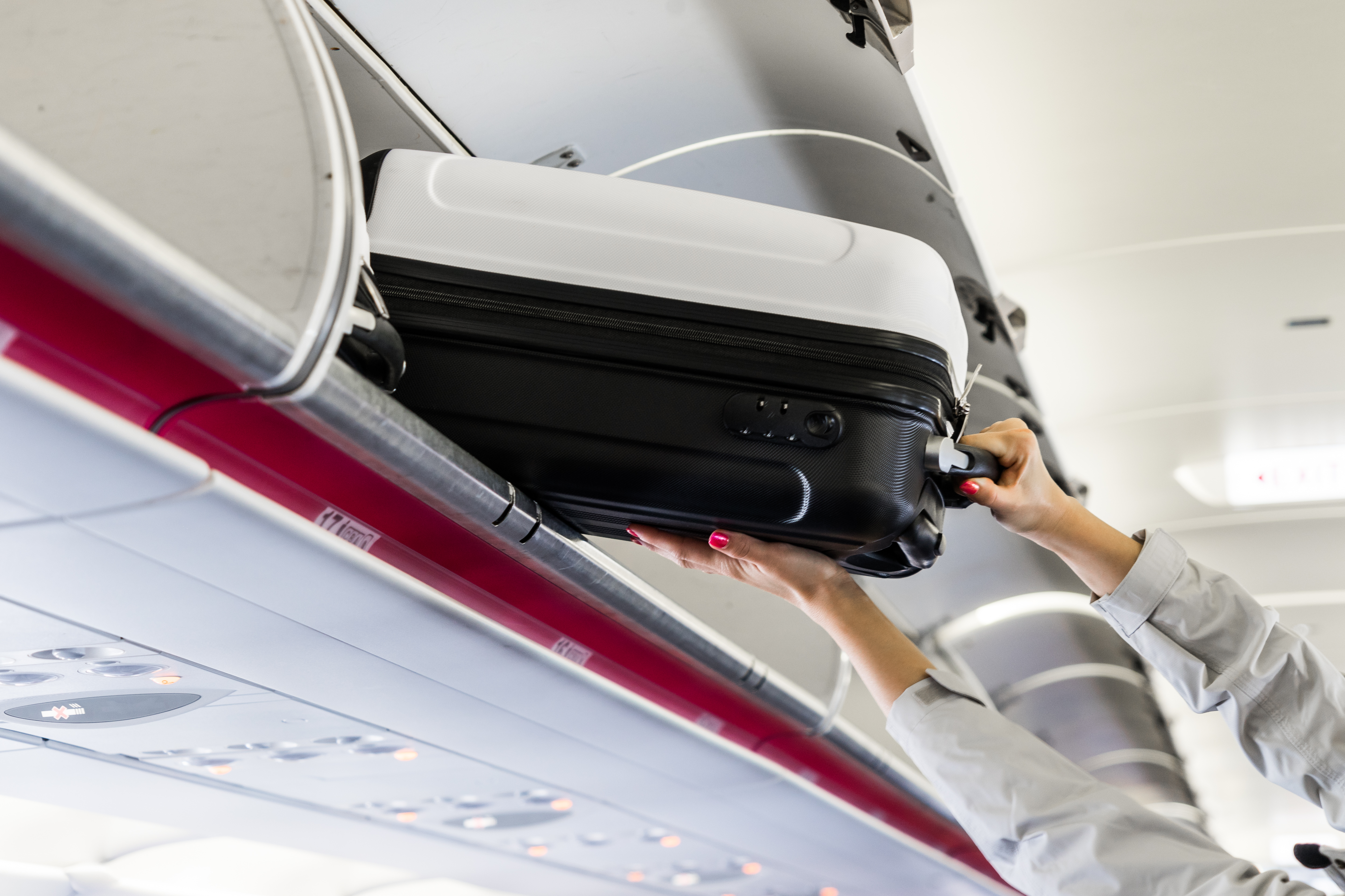 Choose a seat at the front of the plane to get through customs control quicker