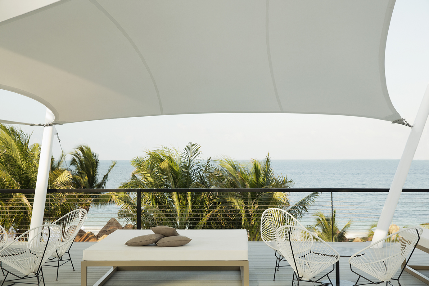 Safe resort in Mexico with views of the ocean