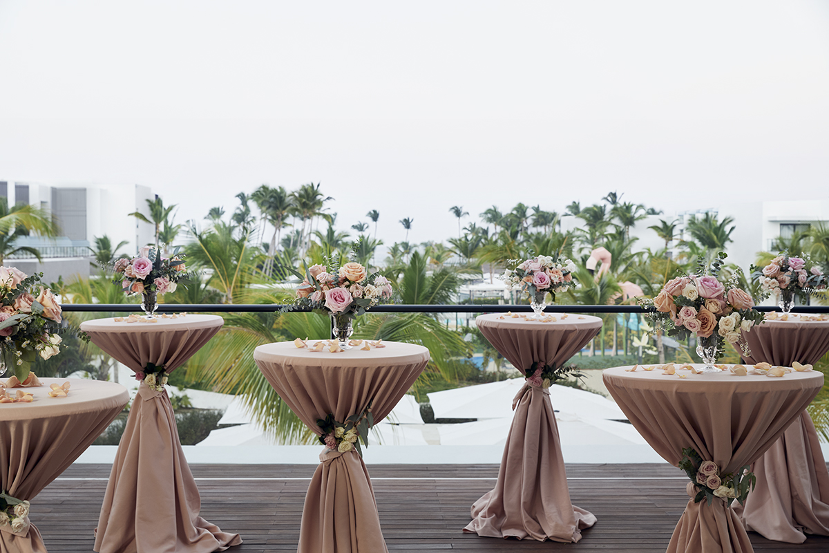 Wedding resort venues in Punta Cana with ocean views