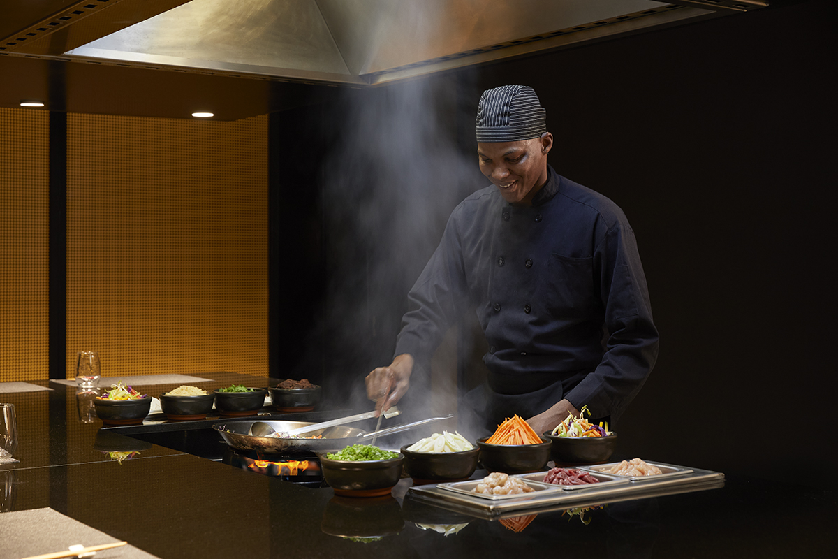 Wok interactive dining in Finest Punta Cana