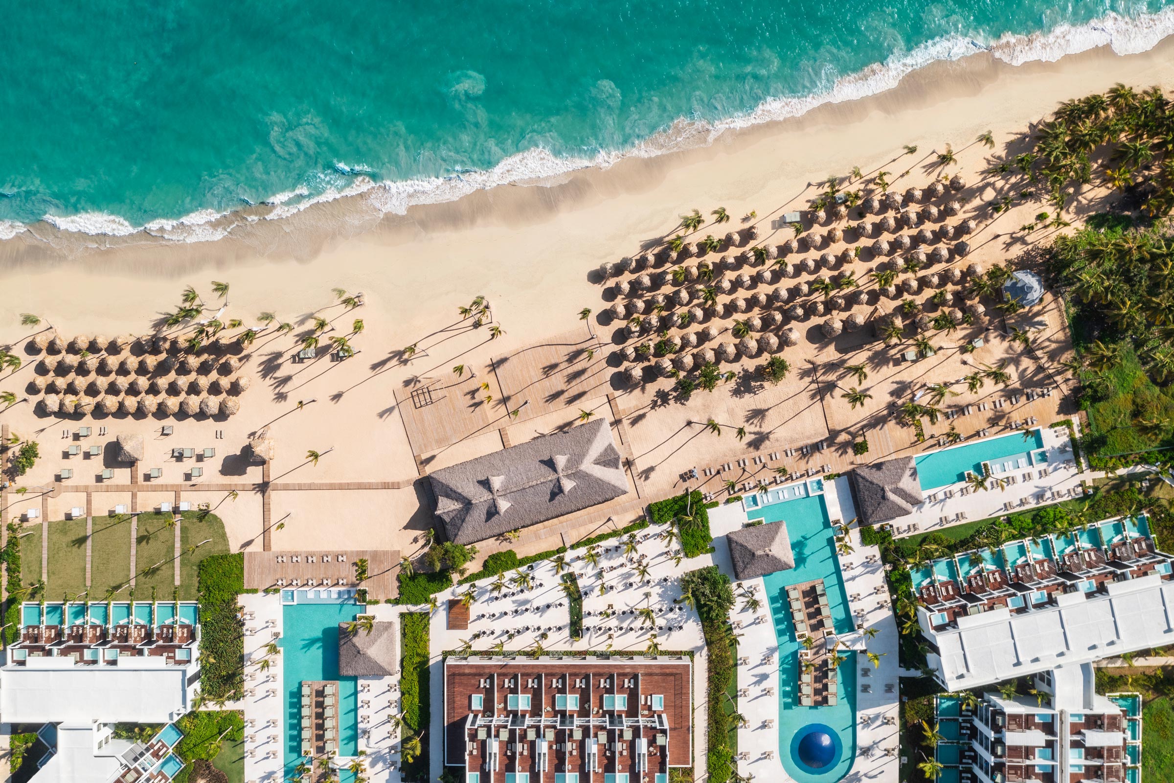 Overhead view of Finest Punta Cana